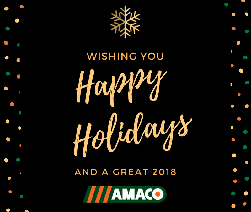 Season’s Greetings from Amaco Equipment!