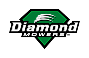 Diamond Mowers logo.