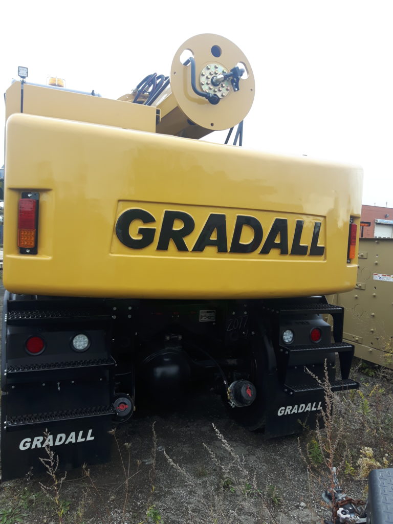 2024 GRADALL XL 4100V Highway Speed Wheeled Excavator – 001460 - Gradall - Amaco