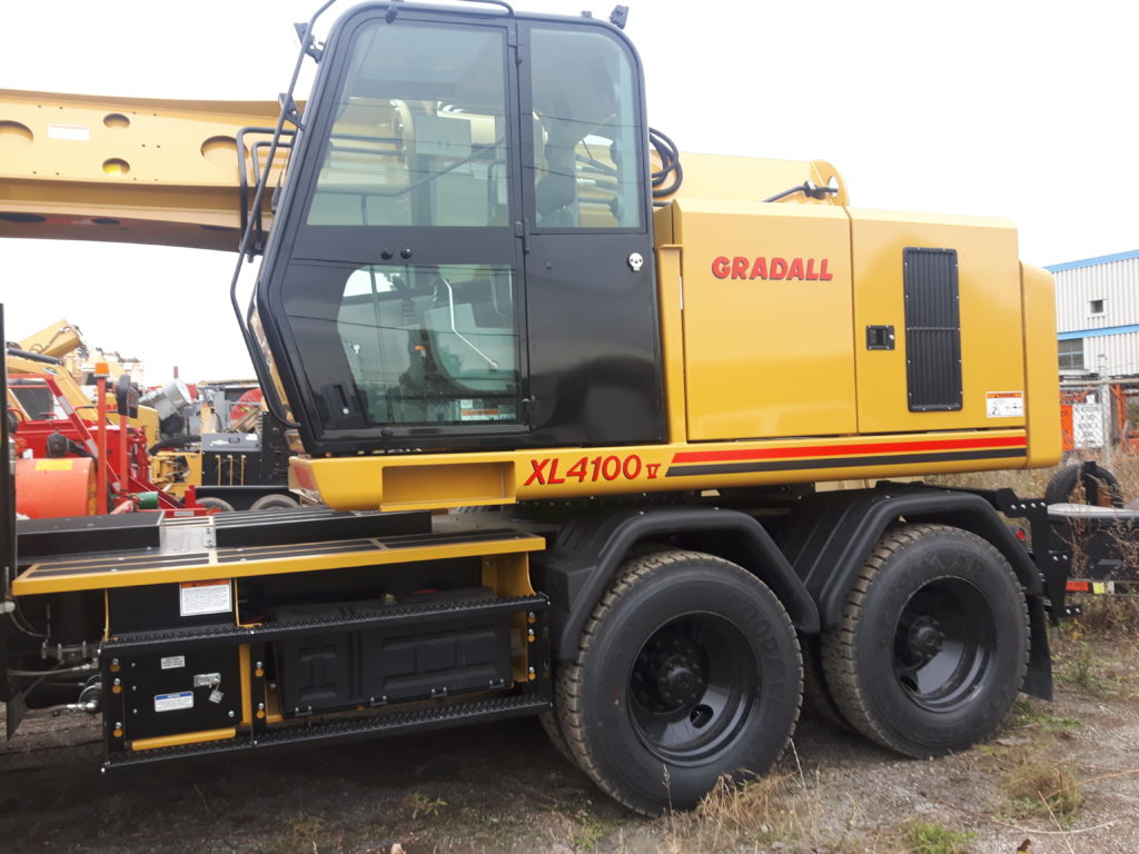 2024 GRADALL XL 4100V Highway Speed Wheeled Excavator – 001460 - Gradall - Amaco