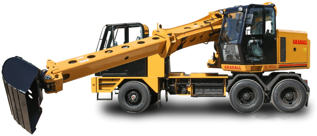 2023 GRADALL XL 4100V Highway Speed Wheeled Excavator – 001306 - Falcon - Amaco