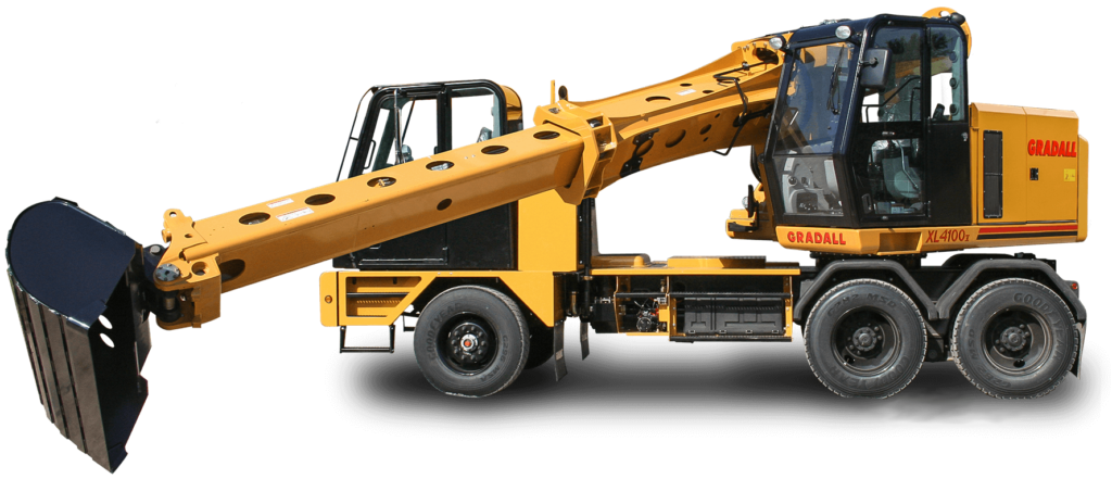 2024 GRADALL XL 4100V Highway Speed Wheeled Excavator – 001460 - Gradall - Amaco