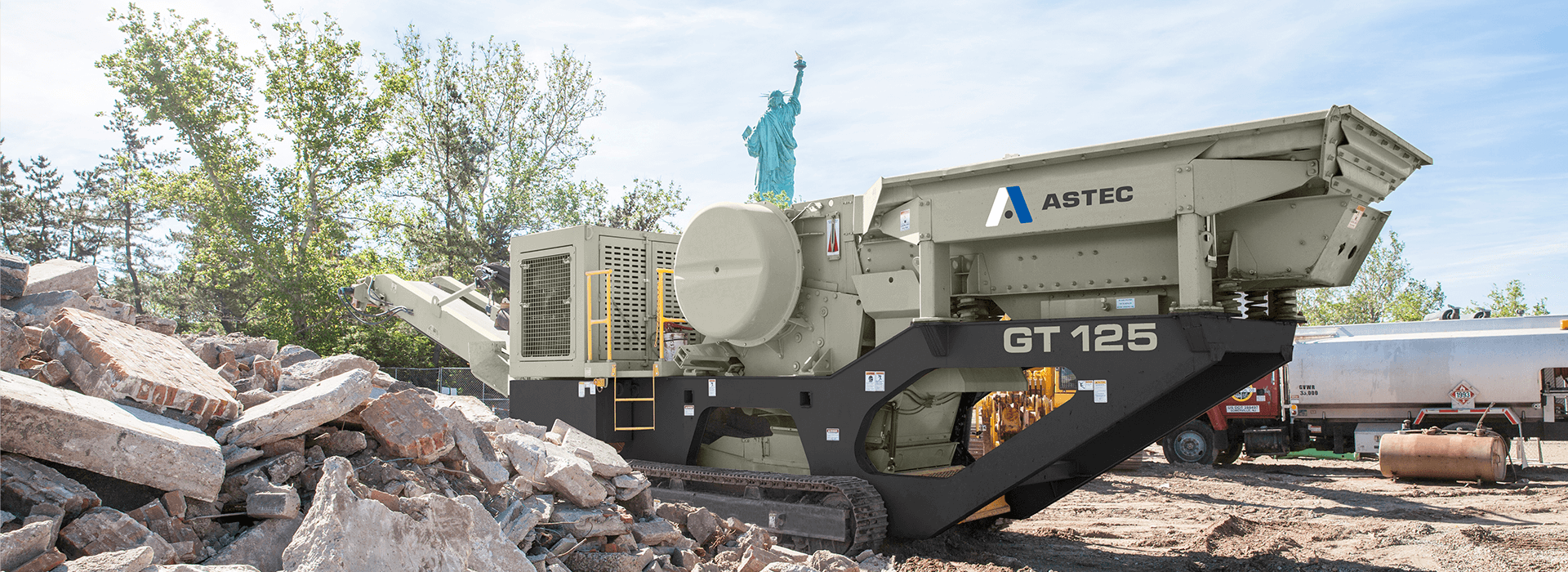 GT125 - Track Mobile Crushing and Screening - Amaco