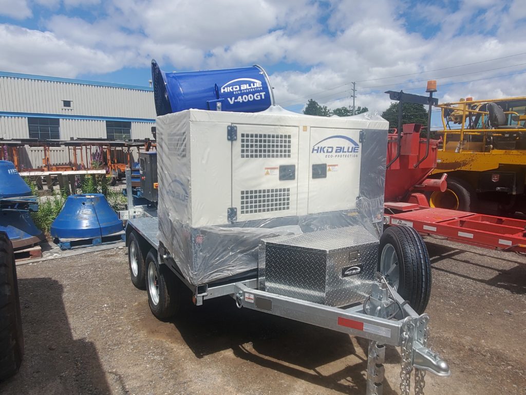 2022 HKD BLUE V-FLOW 400-GT TRAILER W/ GENERATOR DUST SUPPRESSION – 001220 - HKD Blue - Amaco