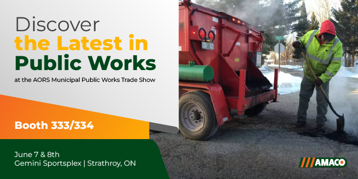 Don’t Miss Amaco at the 2023 AORS Municipal Public Works Trade Show
