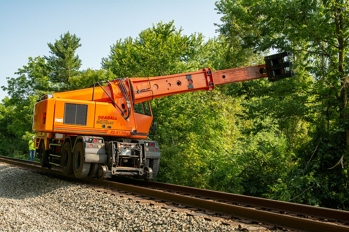 XL 4130 V - Gradall Railway Maintenance Machines - Amaco
