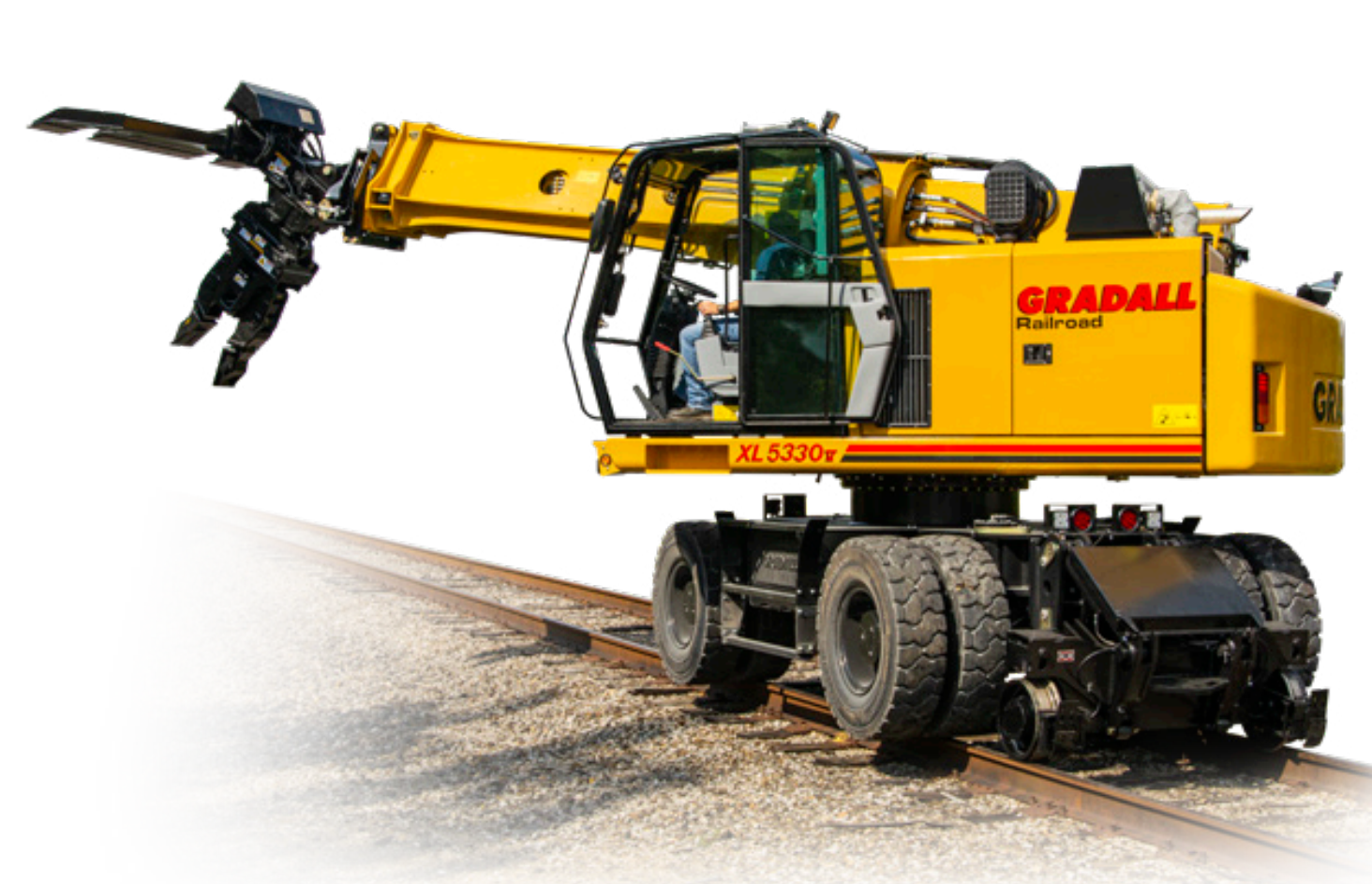 Gradall Railway Maintenance Machines