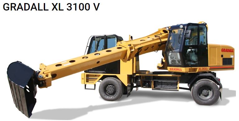 2024 GRADALL XL 3100V Highway Speed Wheeled Excavator – 001478 – ON ORDER - Gradall - Amaco