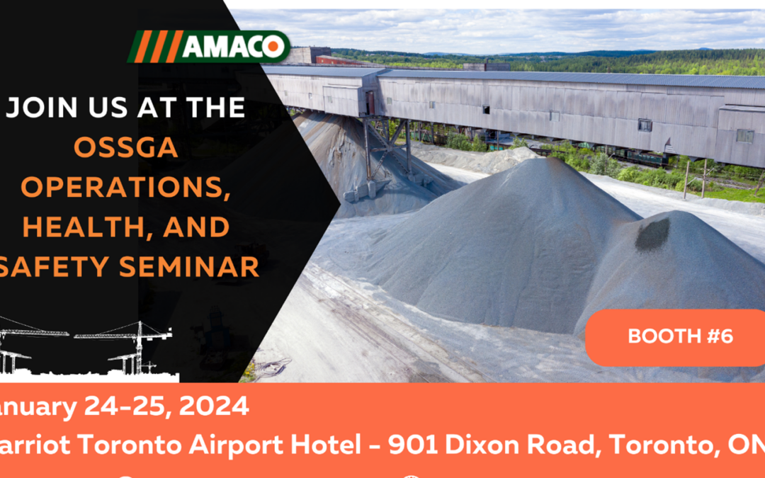 Don’t Miss Amaco at OSSGA Operations, Health & Safety